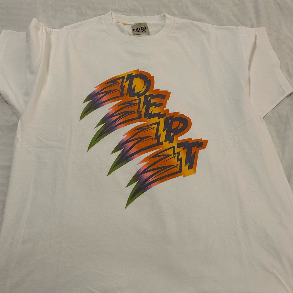 #gallerydepth white tee shirt, size XL